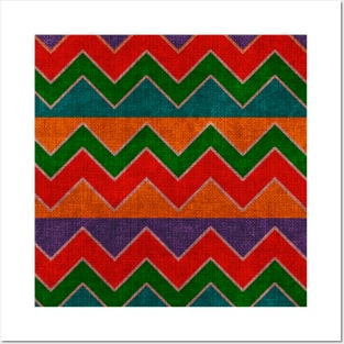 Chevron Pattern 12 Posters and Art